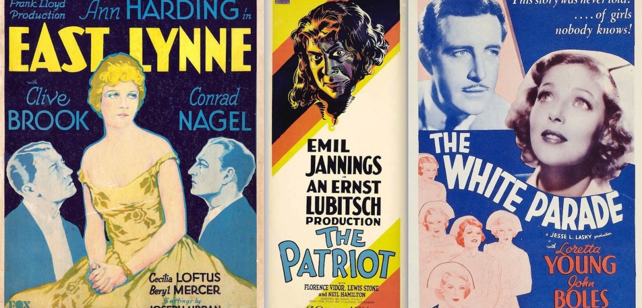 Movies, VHS Culture and Hard-To-Find Gems - East Lynne The Patriot The White Parade