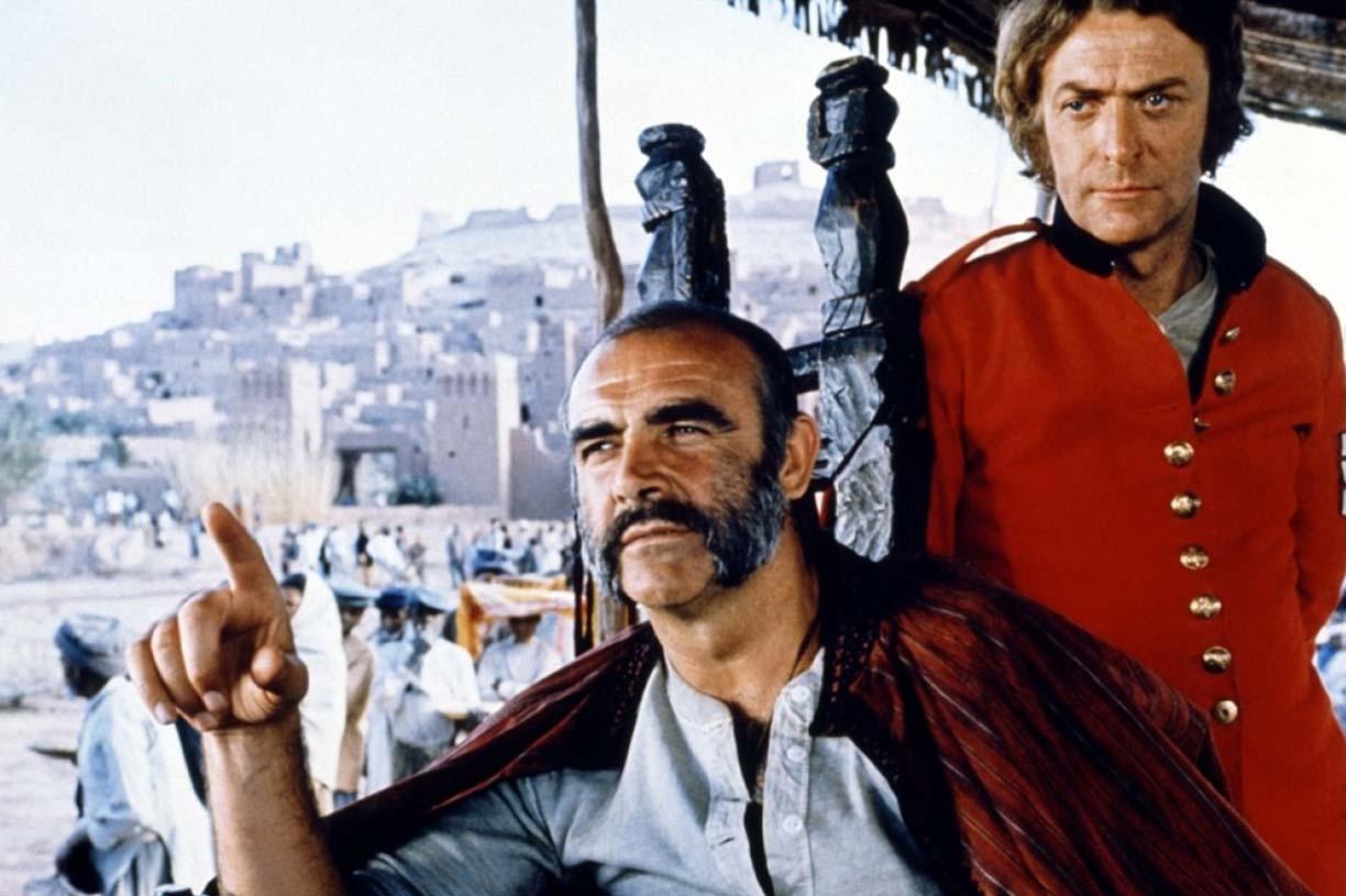 Sean Connery and Michael Caine in The Man Who Would Be King