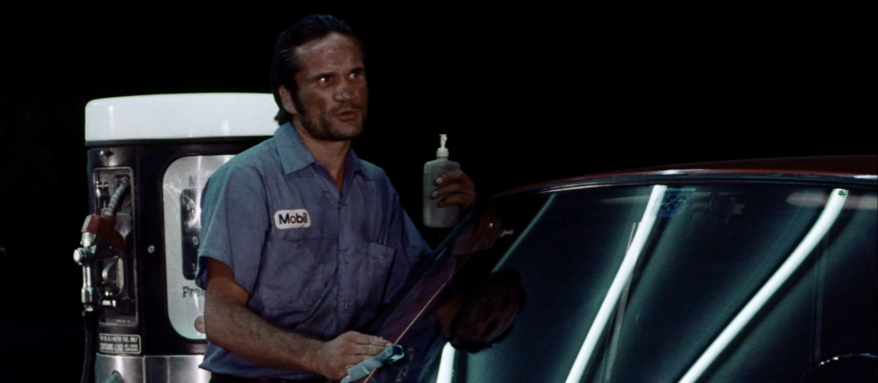 Charles Dierkop as Gas Attendant in Messiah of Evil 