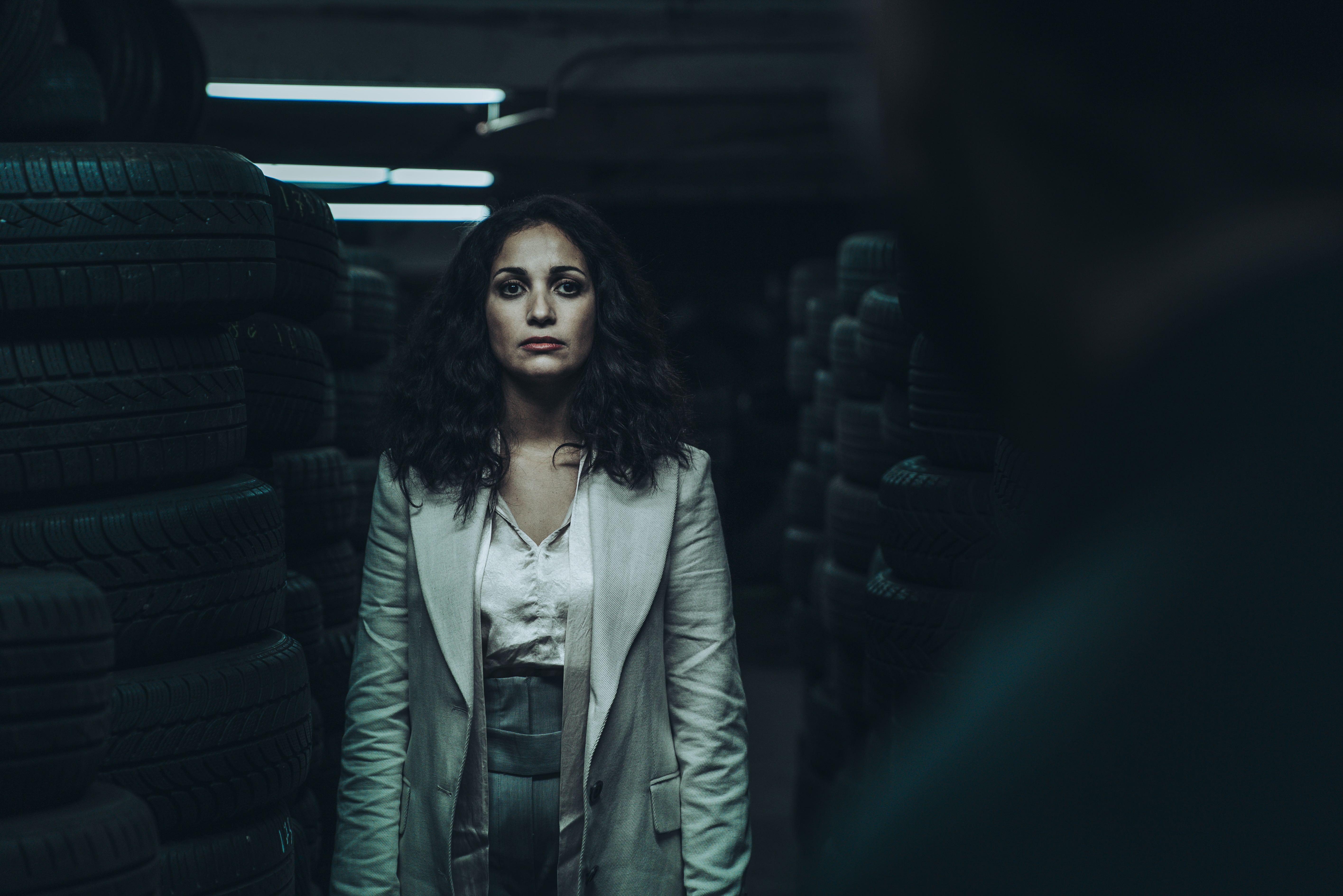 Ganglands Cast (Braqueurs) on Netflix - Nabiha Akkari as Sofia