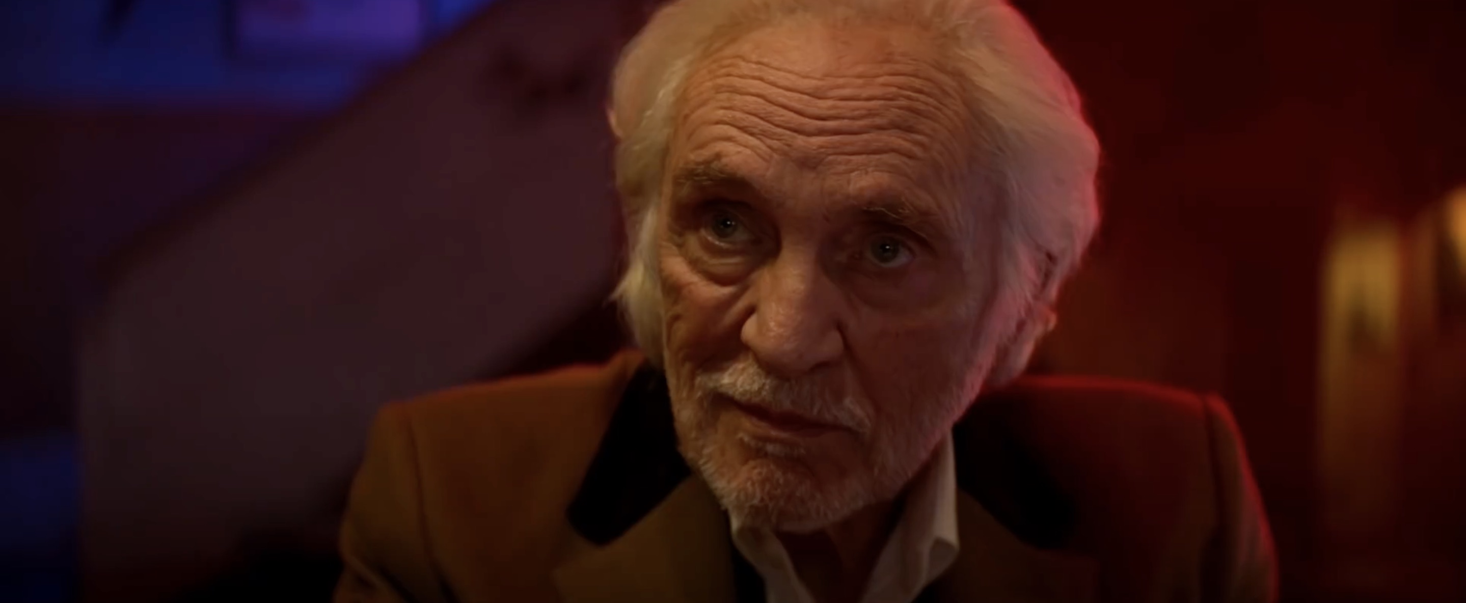Last Night in Soho Cast - Terence Stamp as The Silver Haired Gentleman