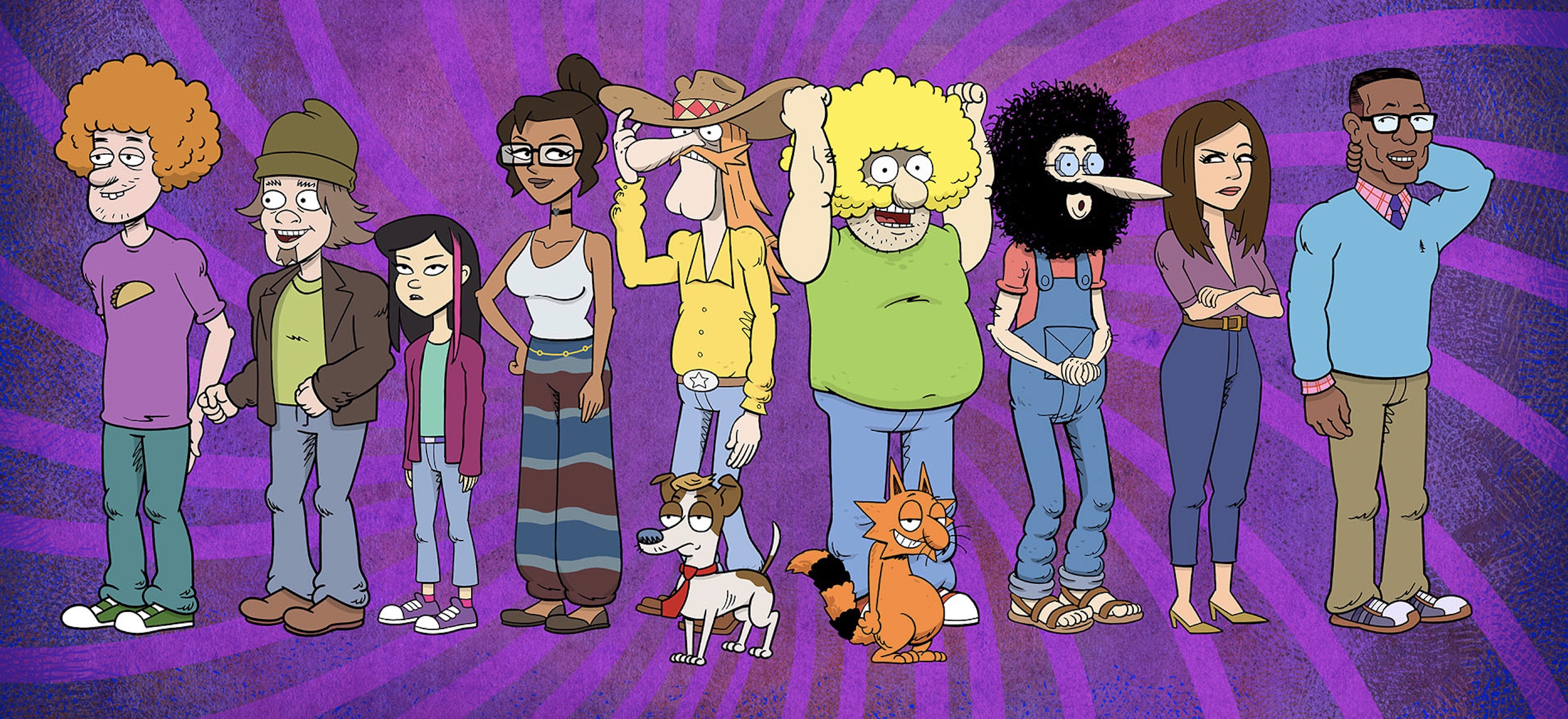 The Freak Brothers Voice Cast - Every Performer and Character in the Tubi Series