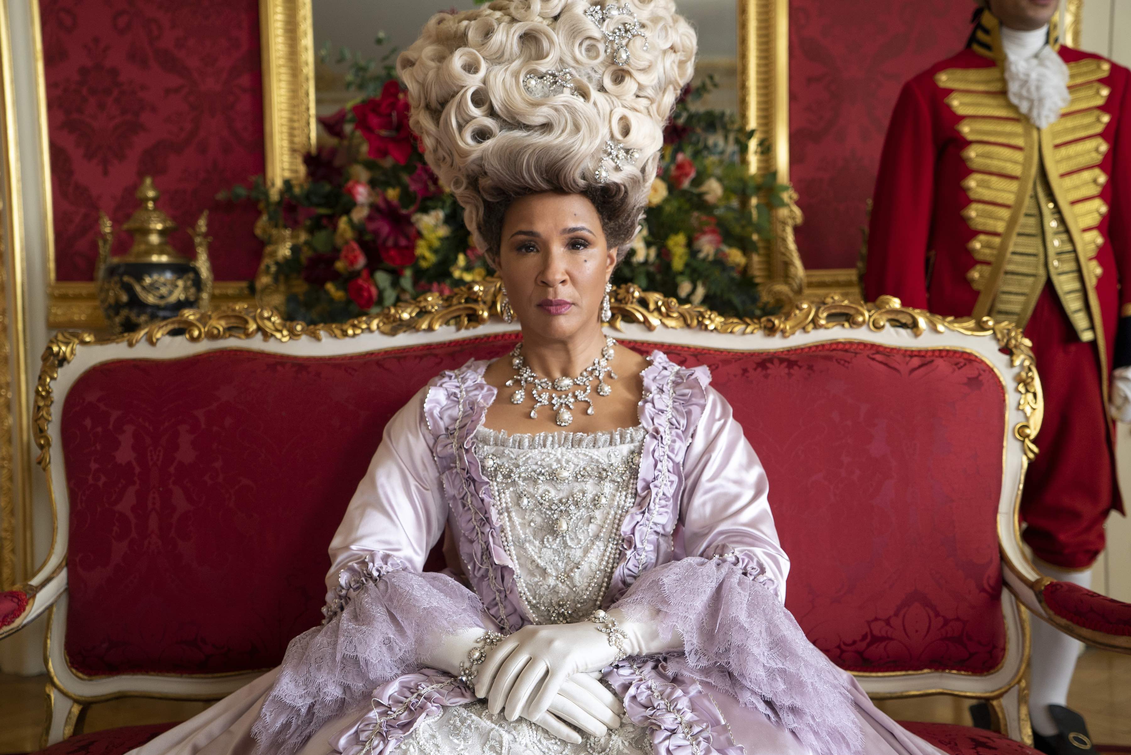 Bridgerton Season 2 Cast on Netflix - Golda Rosheuvel as Queen Charlotte