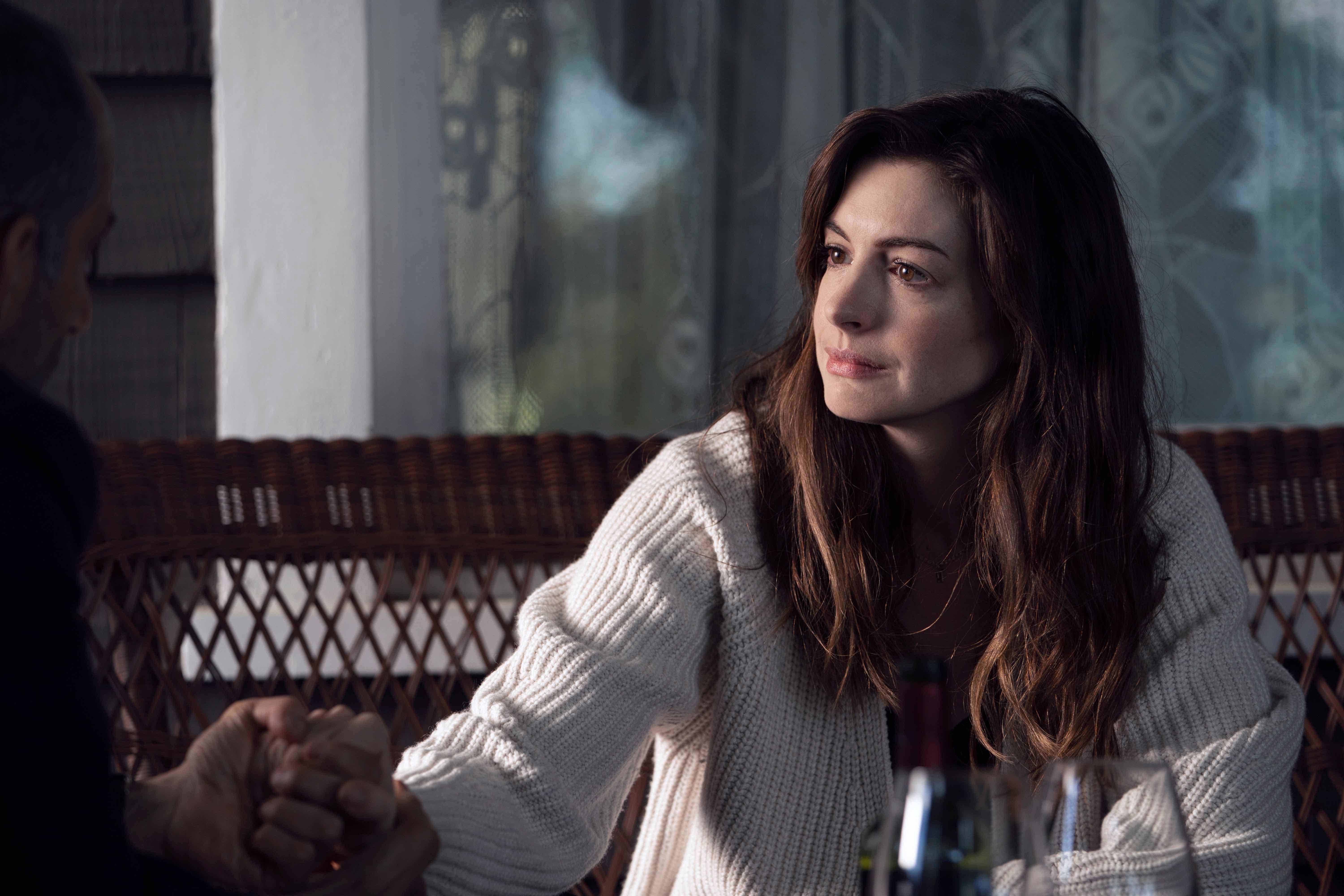 WeCrashed Cast on Apple TV+ - Anne Hathaway as Rebekah Neumann