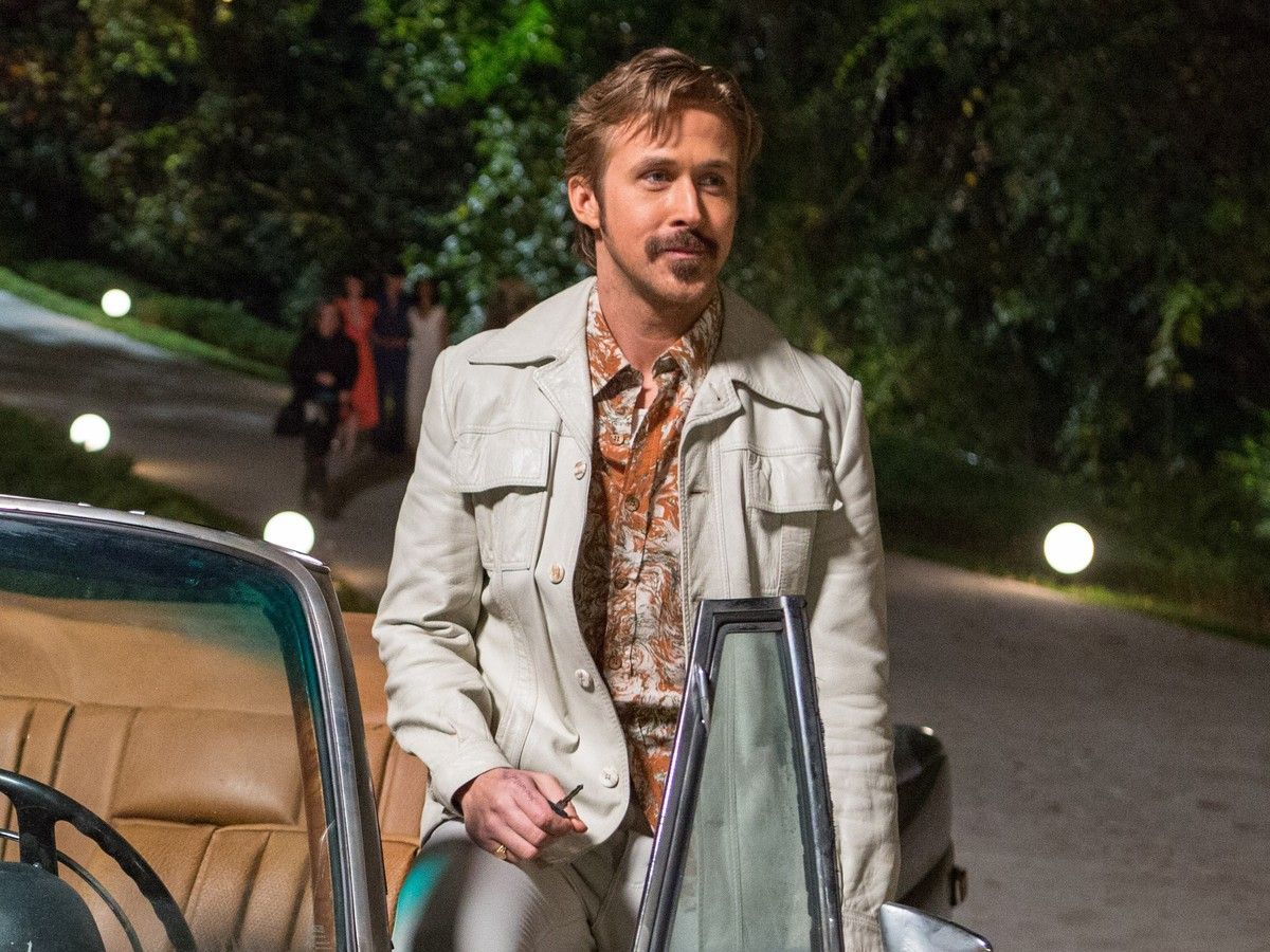 The Nice Guys Cast on Netflix - Ryan Gosling as Holland March