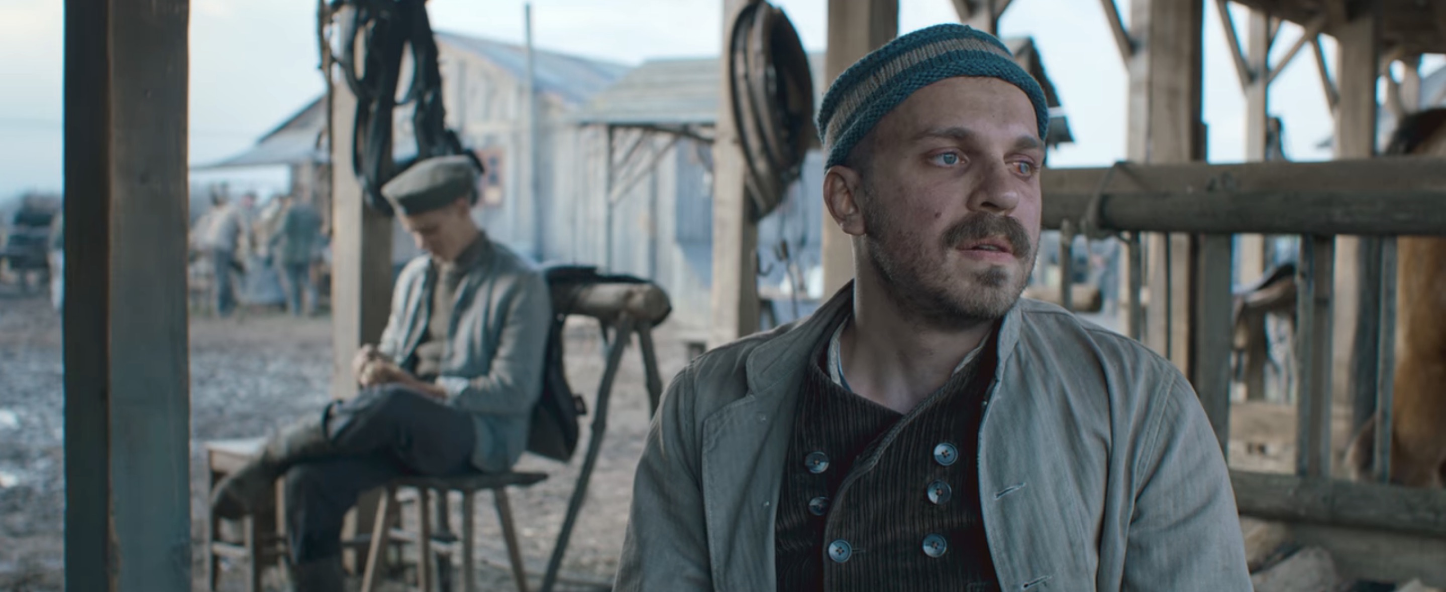 All Quiet on the Western Front Cast on Netflix - Edin Hasanovic as Tjaden Stackfleet