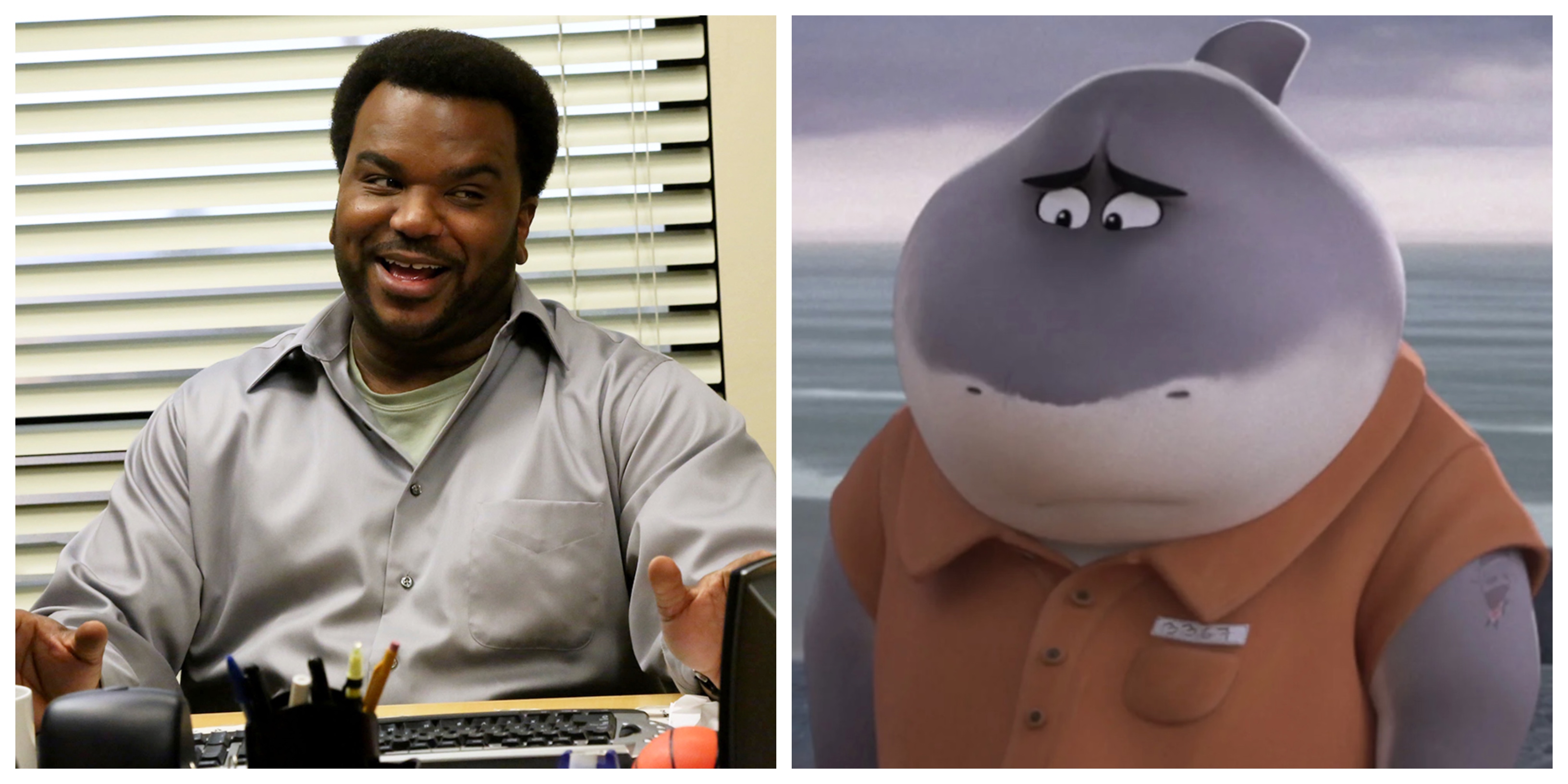 The Bad Guys Voice Cast on Netflix - Craig Robinson as Shark