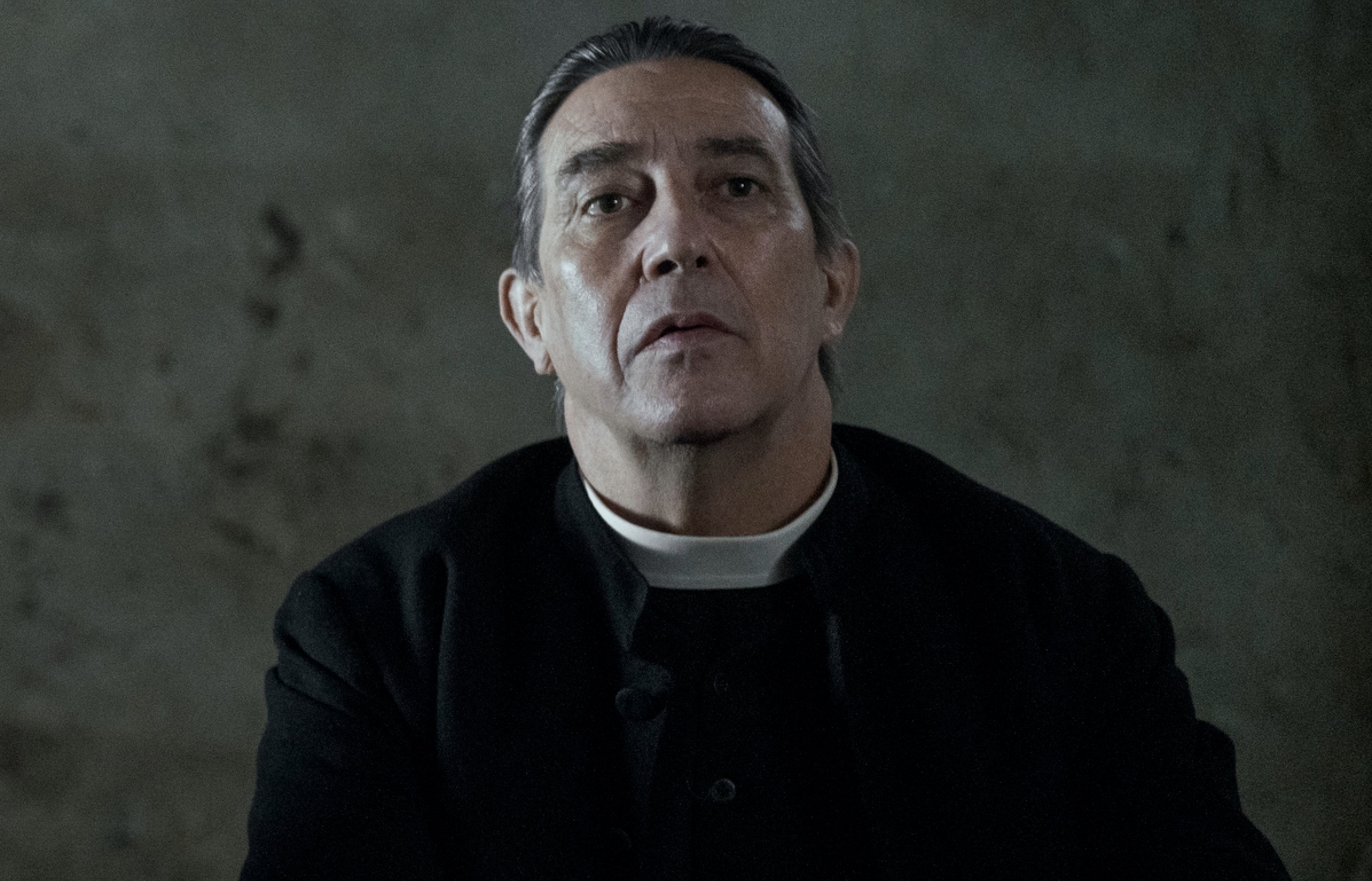 The Wonder Cast on Netflix - Ciarán Hinds as Father Thaddeus