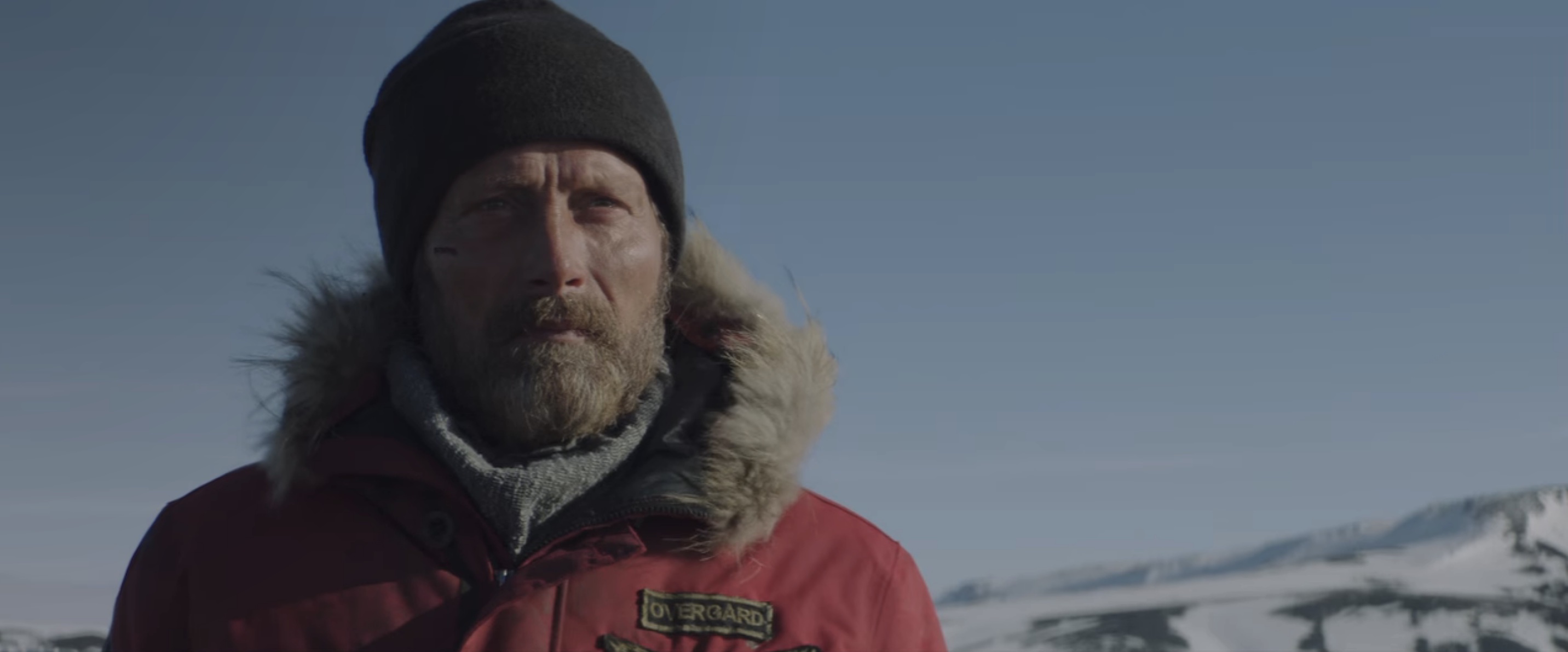 Arctic Cast on Netflix - Mads Mikkelsen as Overgård