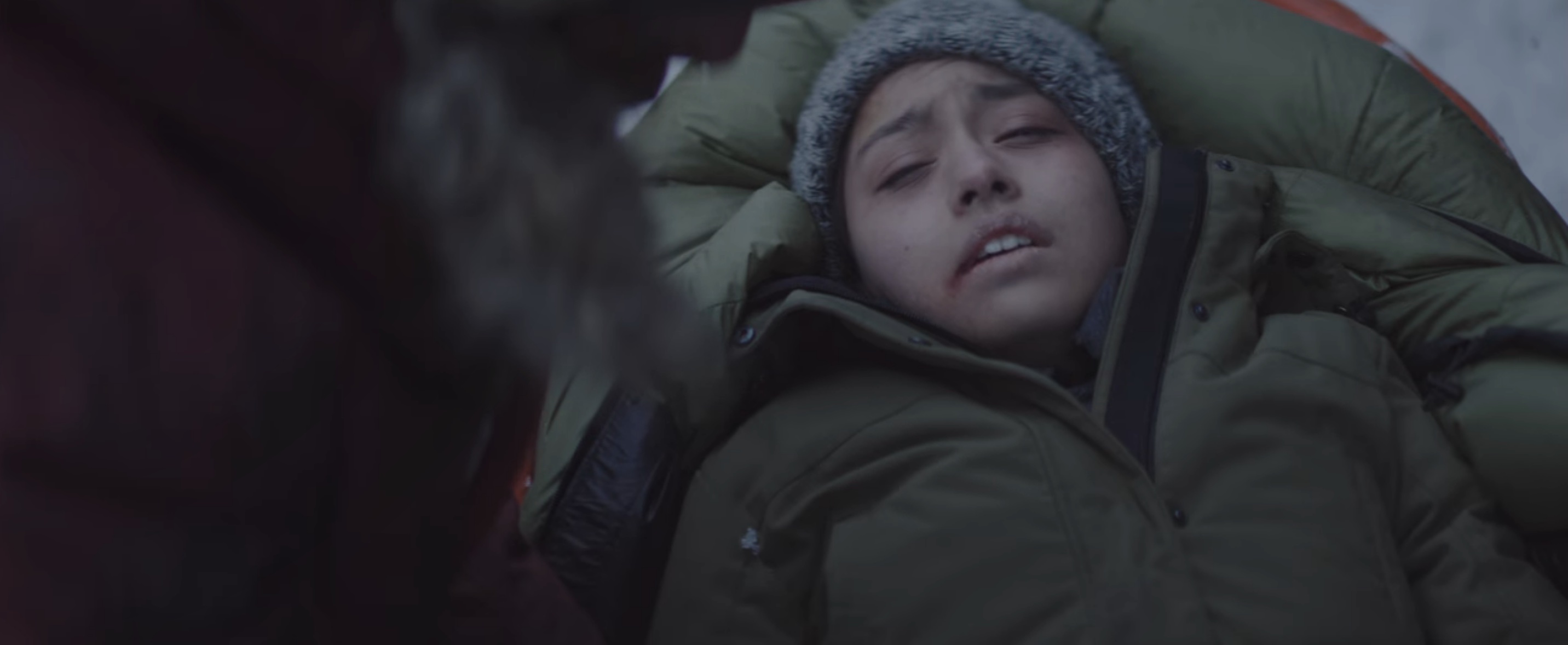 Arctic Cast on Netflix - Maria Thelma Smáradóttir as Young Woman