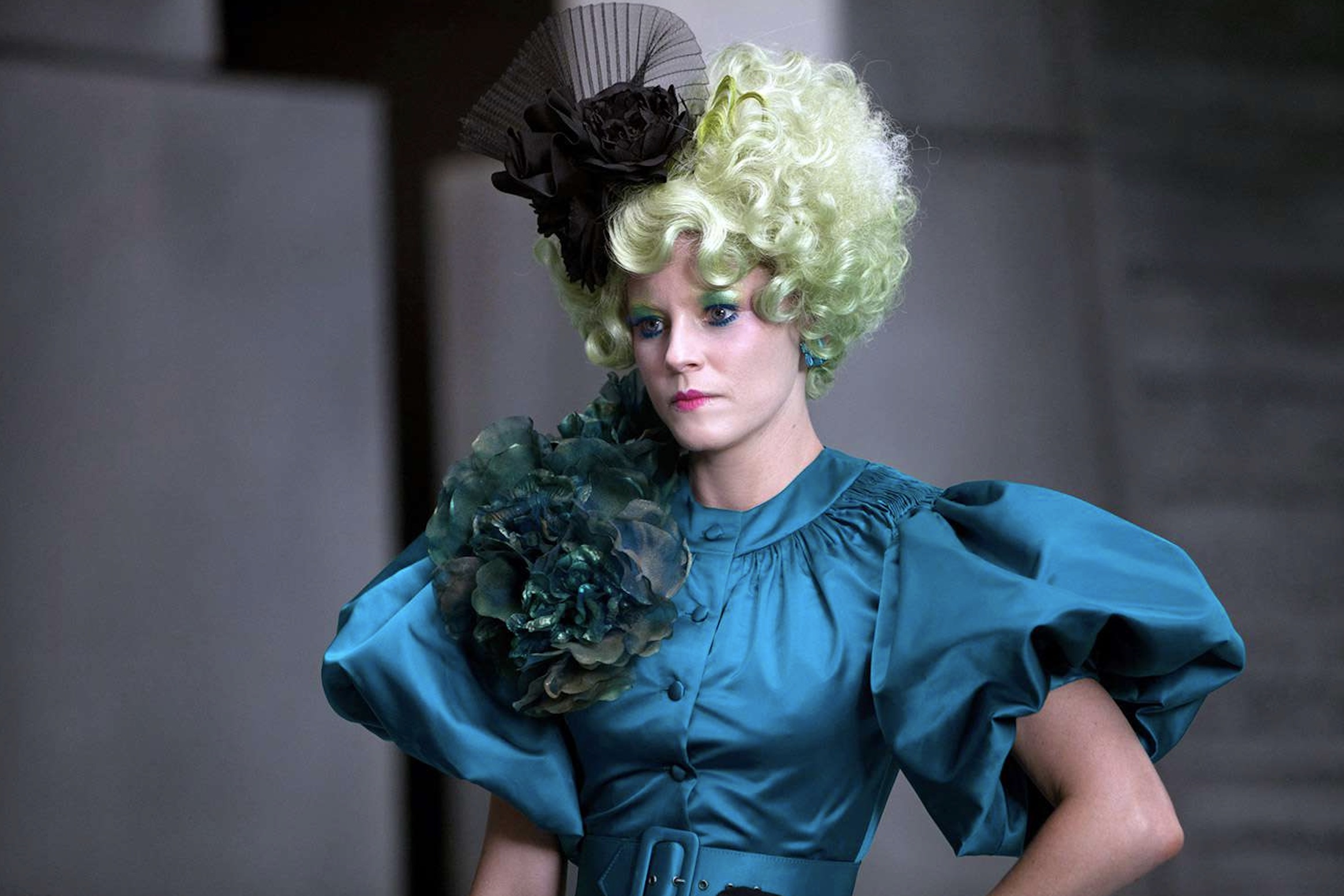 The Hunger Games on Netflix - Elizabeth Banks as Effie Trinket