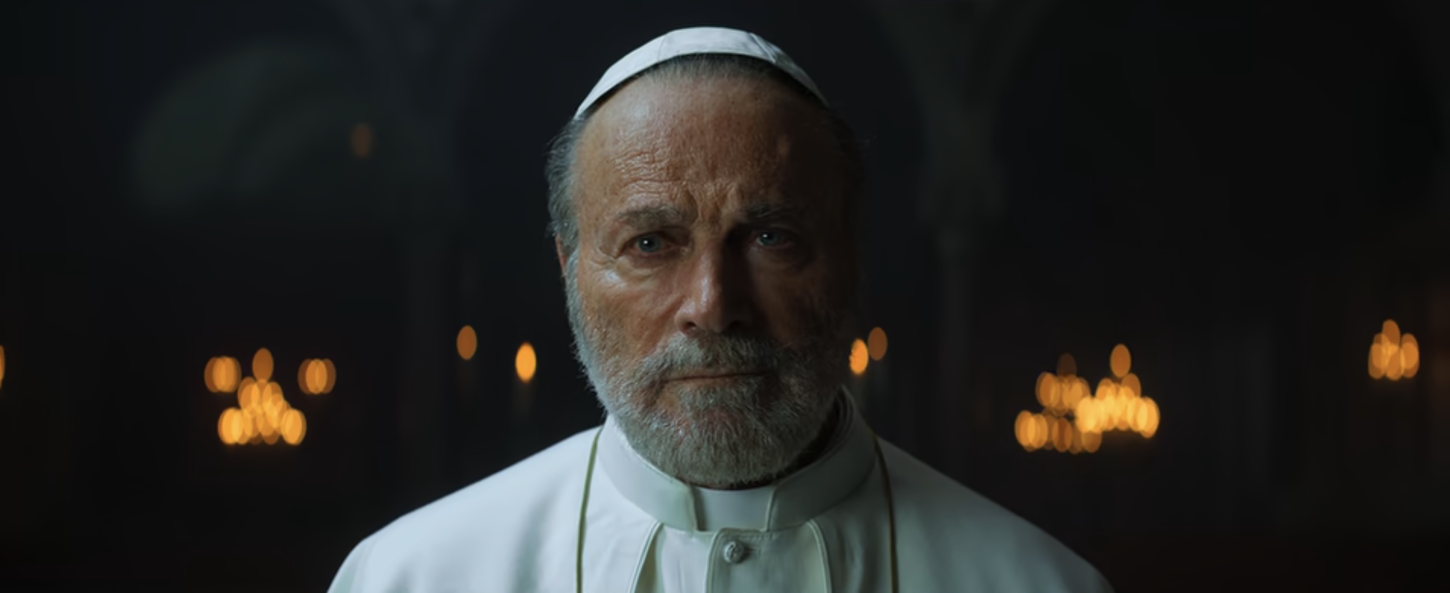 The Pope's Exorcist Cast on Netflix - Franco Nero as The Pope