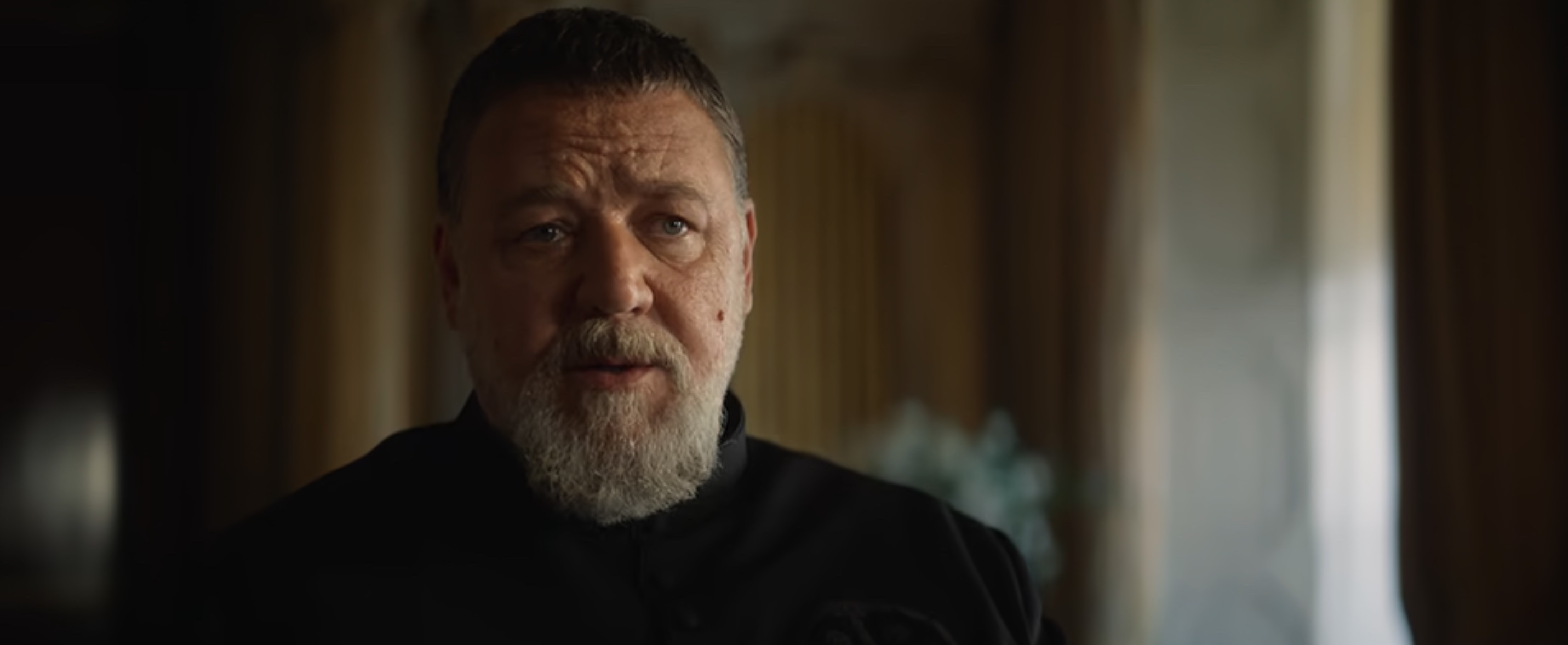 The Pope's Exorcist Cast on Netflix - Russell Crowe as Father Gabriele Amorth